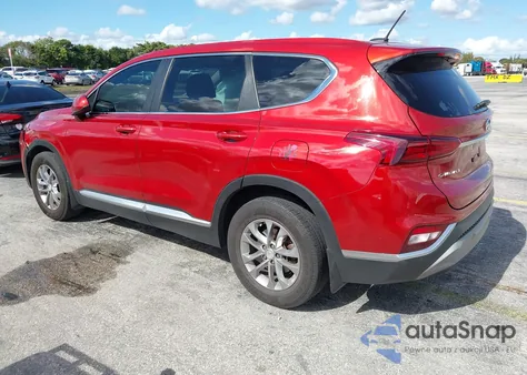 2020 Hyundai Santa Fe Se из США, поврежденный, VIN 5NMS23AD3LH168015